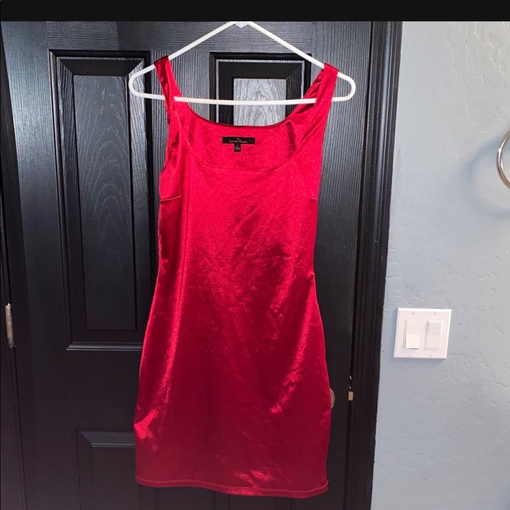 Silk Red Dress